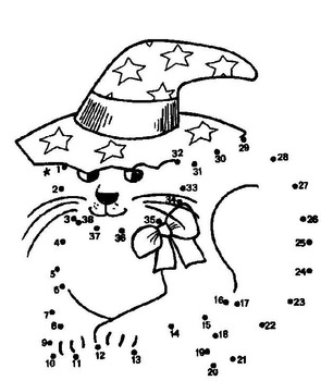 Dot To Dot Halloween Worksheets Teaching Resources Tpt