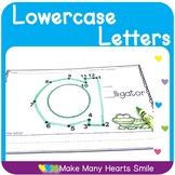 Dot to Dot Lowercase Letters   MHS419