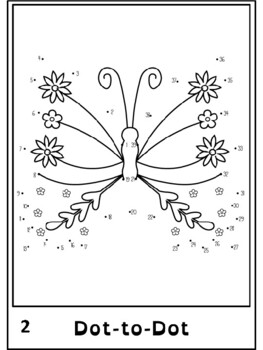 Butterfly Color By Number Printable