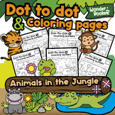 Dot to dot, Connect the Dots, Coloring pages, Counting obj