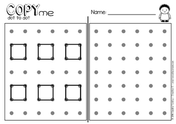 dot to dot copy practice visual perceptual skills occupational therapy