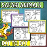 Dot to dot safari animals
