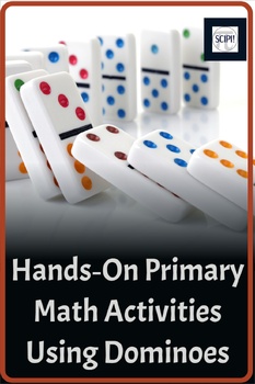 Preview of Dots Fun Hands On Primary Math Activities and Four Math Games Using Dominoes