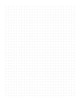 Preview of Dotted Grid Paper