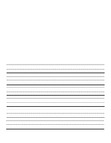 Dotted Line (Composition Notebook Template)