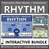 Interactive Rhythm Games and Assessment Dotted Quarter Not