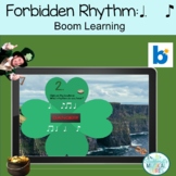 Dotted Quarter Note Rhythm Activity Boomcards™ for St. Patricks