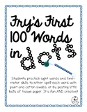 Dotted Sight Words - Fry's First 100 Words