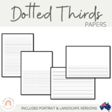 Dotted Thirds Papers: Portrait & Landscape