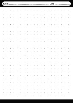 Preview of Dotted graph paper