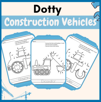 Preview of Dotty Construction Vehicles