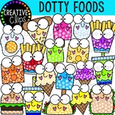 Dotty Foods Clipart {Creative Clips Clipart}