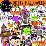 Dotty Halloween Clipart {Creative Clips Clipart}