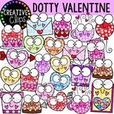 Dotty Valentine {Valentine Clipart}