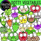 Dotty Vegetables {Food Clipart}