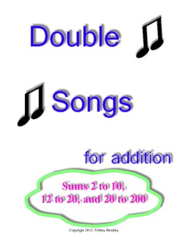 Preview of Double Addition Songs