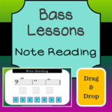 Double Bass - Note Reading Drag & Drop