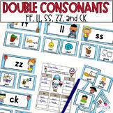 Double Consonants Worksheets Phonics & Activities - FF LL 