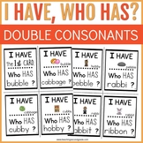 Double Consonant Rule with I Have Who Has Set 1