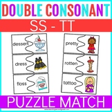 Double Consonants Activities with ss and tt