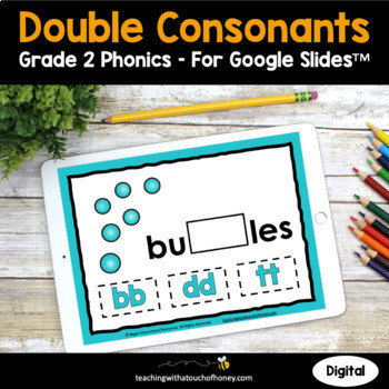 Preview of Double Consonants Phonics Activities | 2nd Grade Phonics