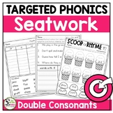 Double Consonants or Floss Rule Worksheets Phonics Activities