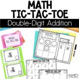 Double Digit Addition Math Tic-Tac-Toe