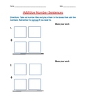 Double Digit Addition Number Sentences (Editable)