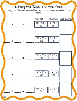 Double Digit Addition Practice - Differentiated - Common Core Aligned