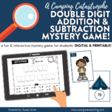 Double Digit Addition & Subtraction (with regrouping) Myst