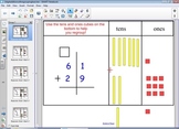 Double Digit Addition With Regrouping Interactive Base Ten
