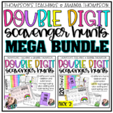 Double Digit Addition and Subtraction Activities | Centers