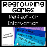Double Digit Addition and Subtraction Regrouping GAMES