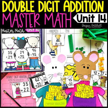 Preview of Double Digit Addition and Subtraction without Regrouping Master Math Unit 14