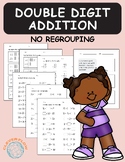 Double Digit Addition without Regrouping/ Kindergarten mat