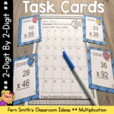 2-Digit By 2-Digit Multiplication Task Cards