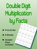 Double Digit Multiplication by Facts