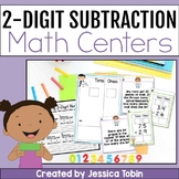 2-Digit Subtraction Centers, Double Digit Subtraction, Sub