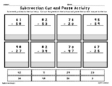 Double Digit Subtraction Match