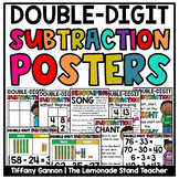 Double Digit Subtraction Posters and Anchor Charts With an