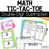 Double Digit Subtraction Without Regrouping Math Tic-Tac-Toe