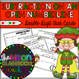Double-Digit Subtraction on an Open Number Line Task Cards