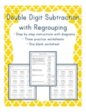 Double Digit Subtraction with Regrouping