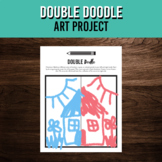 Double Doodle Art Activity | February 22, 2022 | 2s Day | 