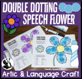 Double Dotting Speech Flower  A Speech Therapy Art Activity