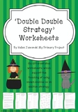 Double Double Strategy Worksheets