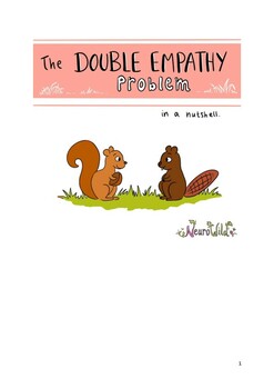 Preview of Double Empathy Problem (9-page illustration set)