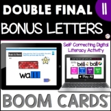 Double Final Consonant- Bonus Letter L - BOOM Cards Digita
