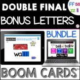 Double Final Consonant - Bonus Letters Boom Cards Digital Bundle