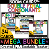 Double Final Consonants Boom Cards™️ Bundle Digital Resource